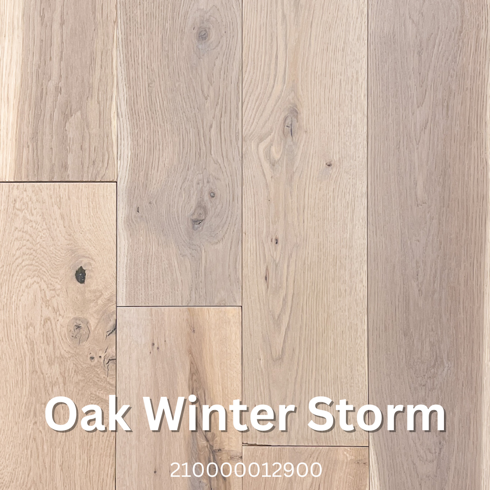 Floorest - 7 1/2 x 3/4 - Oak Winter Storm (3MM Top) - Engineered Hardwood - 27.20 SF/b